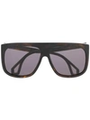 Gucci Square Frame Sunglasses In Brown