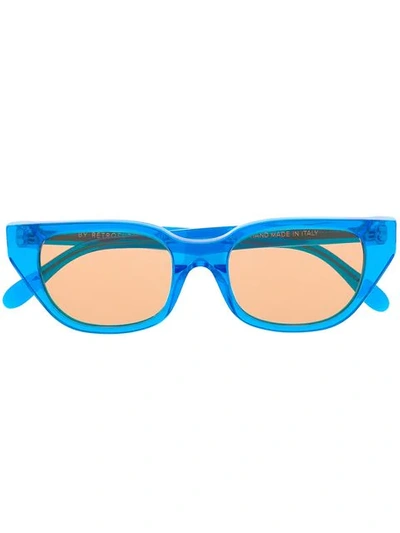 Retrosuperfuture Cento Cat-eye Sunglasses In Blue