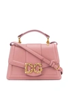 Dolce & Gabbana Amore Shoulder Bag In Pink