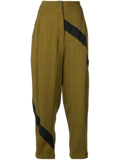 Palmer Harding Static Trousers In Green