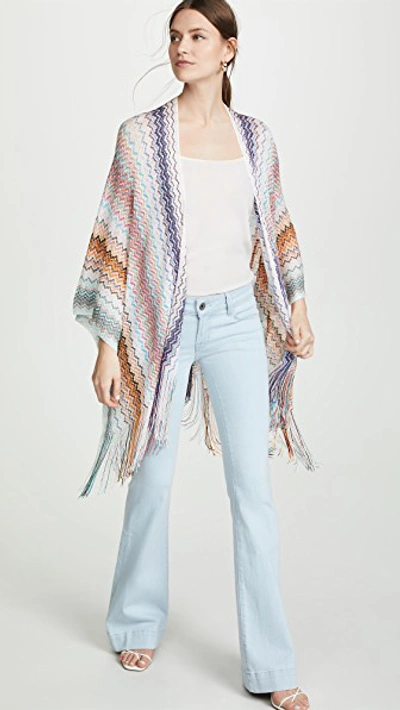 Missoni Poncho In Nimbus Cloud