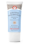 First Aid Beauty Ultra Repair Tinted Moisturizer Broad Spectrum Spf 30 Sand - For Light To Light/medium Skin With War