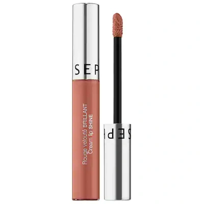 Sephora Collection Cream Lip Shine Liquid Lipstick 01 Surnatural Blush 0.169 Fl Oz/5ml