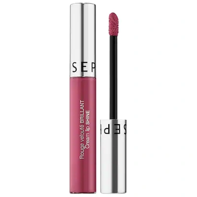 Sephora Collection Cream Lip Shine Liquid Lipstick 03 Mauve Spirit 0.169 Fl Oz/5ml