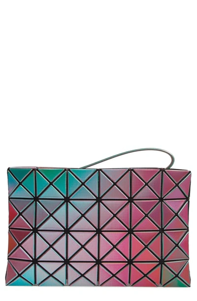 Bao Bao Issey Miyake Rainbow Wristlet In Silver Base