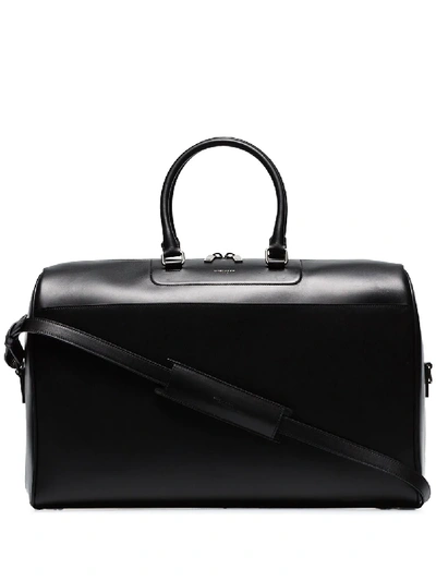 Saint Laurent Reisetasche Mit Schulterriemen In Black