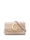 Chloé C Belt Bag In Neutrals