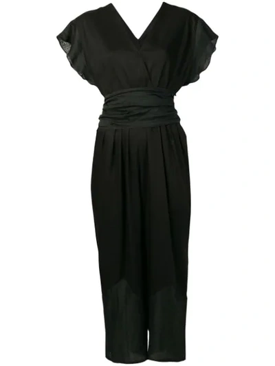 Tsumori Chisato Tie Waist Jumpsuit - Black