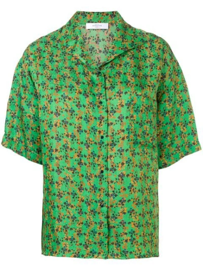 Roseanna Floral Print Shirt - Green