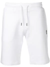 Colmar Side Logo Patch Track Shorts - White