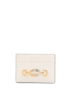 Gucci Zumi Grainy Leather Card Case - Neutrals