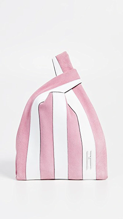 Hayward Mini Shopper Bag In Pink/white