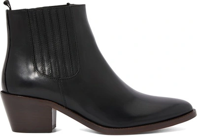 Apc Josette High-heeled Ankle Boots In Noir