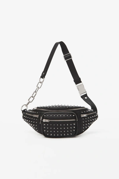 Alexander Wang Attica Microstud Fanny Pack In Black | ModeSens