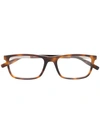 Montblanc Mb0021o 003 Tortoiseshell Glasses - Brown