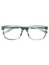 Montblanc Mb0035o 002 Glasses In Blue