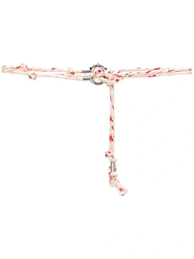 Chloé Rope Belt - Neutrals In Neutrals