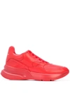 Alexander Mcqueen Oversized Runner Sneakers In Red