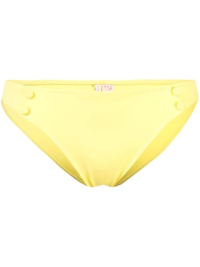 Morgan Lane Charmie Bikini Bottoms In Yellow