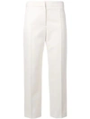 Pringle Of Scotland Slim Tailored Trousers In Neutrals