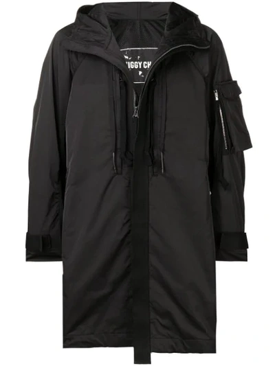 Ziggy Chen Technical Coat In Black