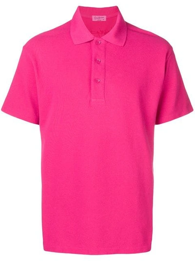 Yohji Yamamoto Klassisches Poloshirt In Pink