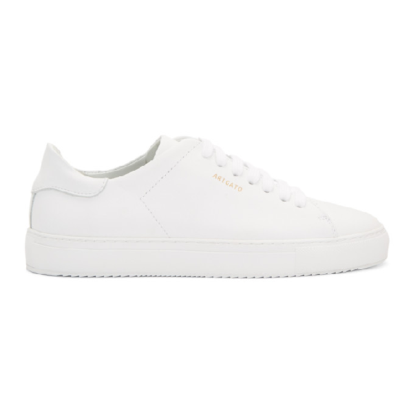 axel arigato all white