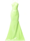 Alex Perry Sequin Aleta Dress - Green