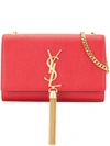 Saint Laurent Small Kate Shoulder Bag In Red