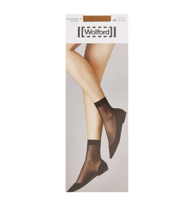 Wolford Individual 10 Tights In Nude