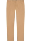 Gucci Cotton Drill Chino In Beige