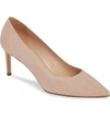 Stuart Weitzman Women's Leigh Pointed-toe Pumps In Dolce Suede