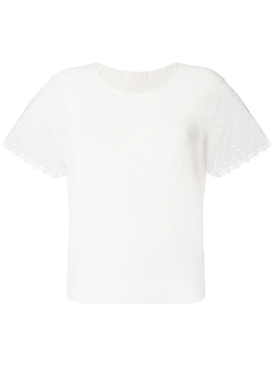 Ballsey Embroidered Blouse - White