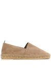 Castaã±er Pablo Suede Espadrilles In Brown