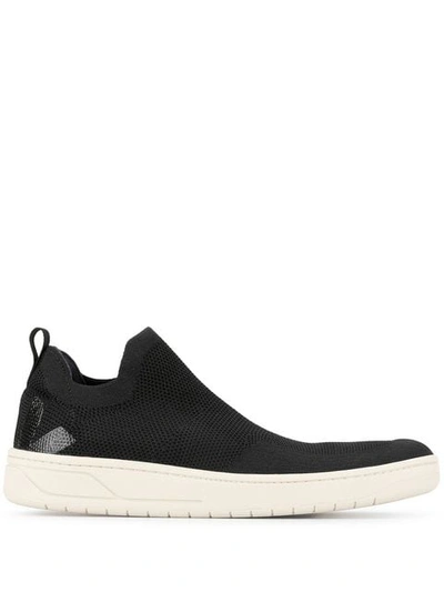Veja X Lemaire Aquashoe Low-top Mesh Trainers In Black