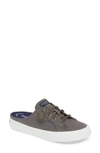 Sperry Crest Vibe Mule In Grey Canvas