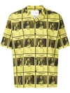 Yoshiokubo Wanted Aloha Shirt In Yellow