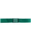 N°21 Logo Buckle Belt In Green