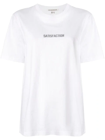 Boyarovskaya Slouchy T In White