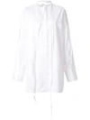 Boyarovskaya Oversized Button Down Shirt In White