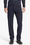 Ag Graduate New Tapered Fit Twill Pants In Pure Blue