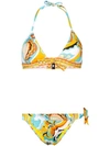 Emilio Pucci Printed Bikini - Yellow