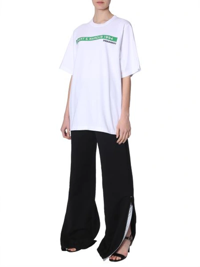 Dsquared2 Oversized T-shirt In White