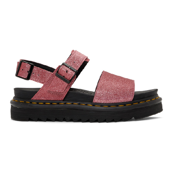 pink glitter dr martens