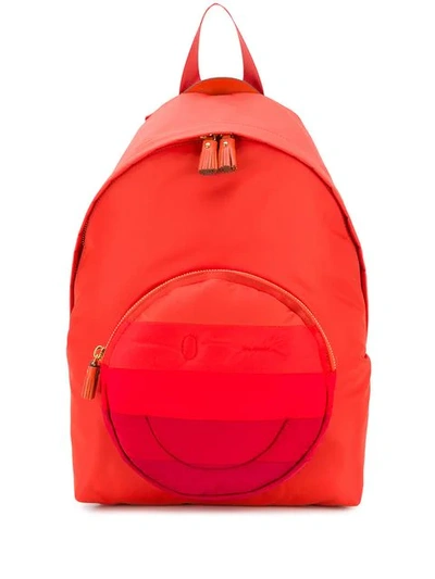 Anya Hindmarch Chubby Wink Backpack In Orange