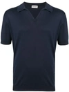 John Smedley Soft Polo Shirt - Blue