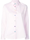 Ps By Paul Smith Ps Paul Smith Plain Button Shirt - Pink