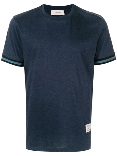 Cerruti 1881 Classic Brand T-shirt In Blue