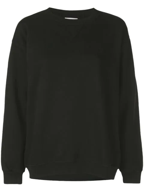 anine bing vintage sweatshirt black