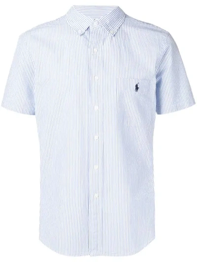 Polo Ralph Lauren Striped Shirt In Blue